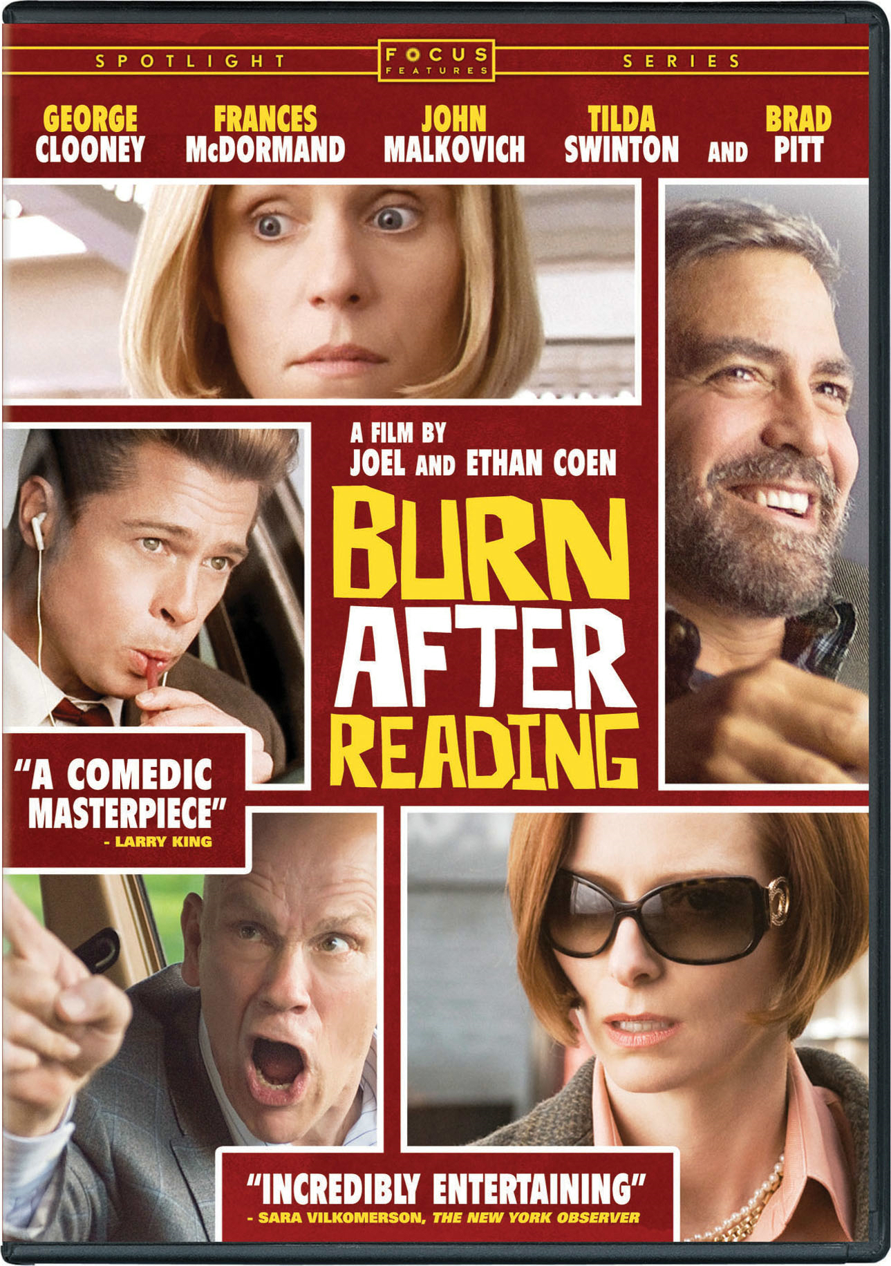 Buy Burn After ReadingDVD Spotlight Series DVD | GRUV