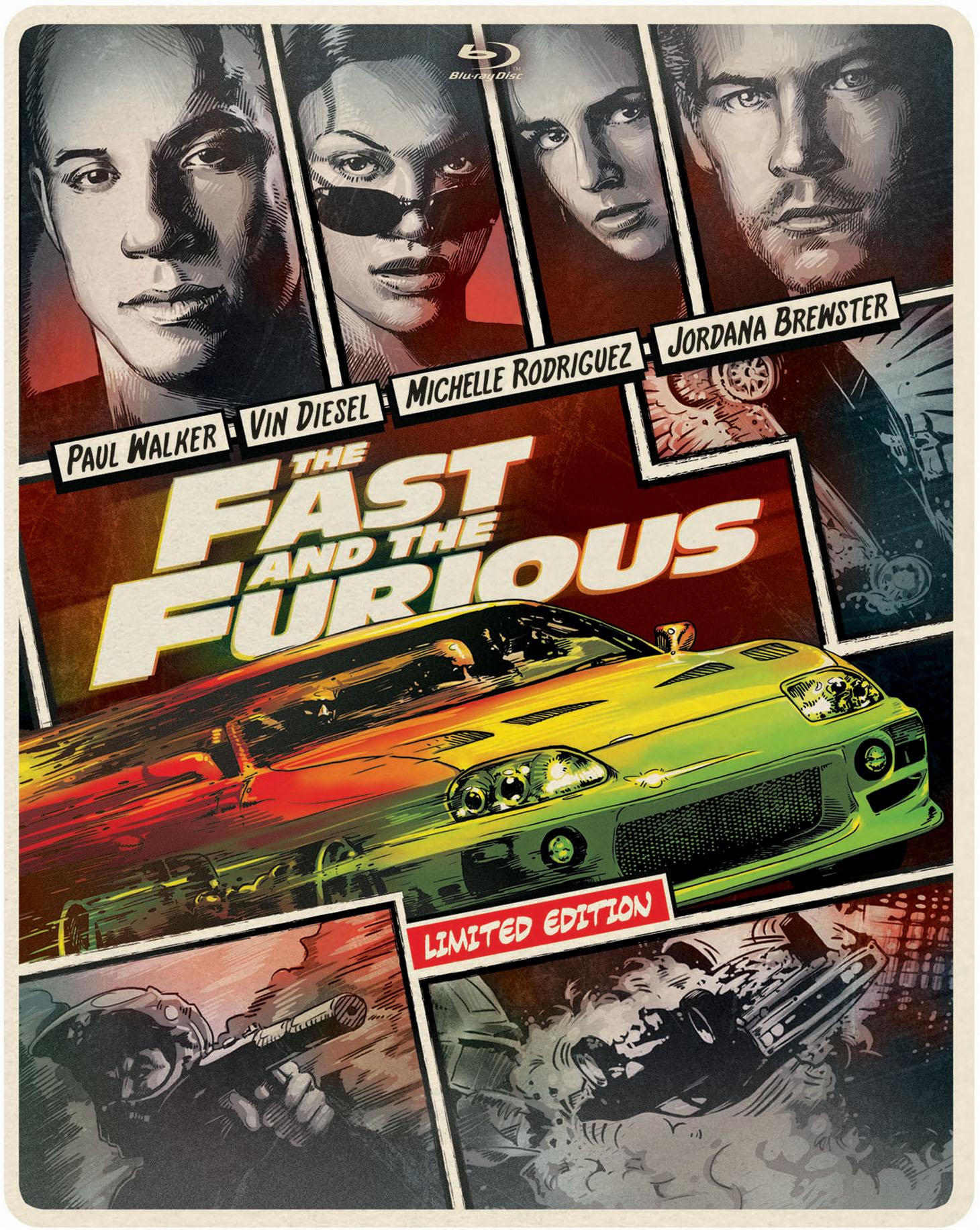 Buy The Fast and the Furious Limited Edition Steelbook Blu-ray | GRUV