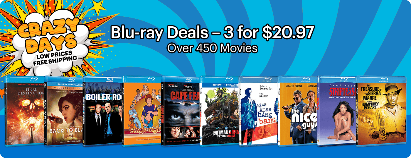 Crazy Days Blu-ray Deals - 3 for $20.97 – Page 18