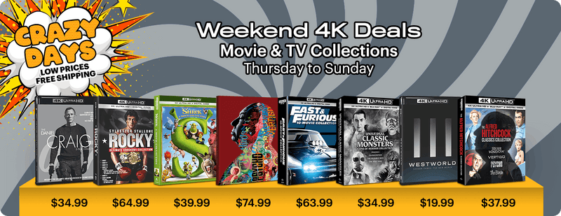 Crazy Days 4K UHD Weekend Deals: Friday to Monday