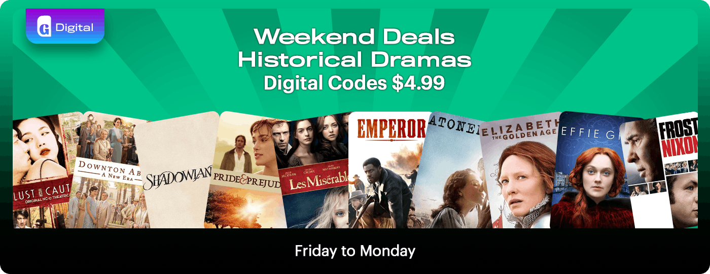 Digital Codes - Weekend Deals
