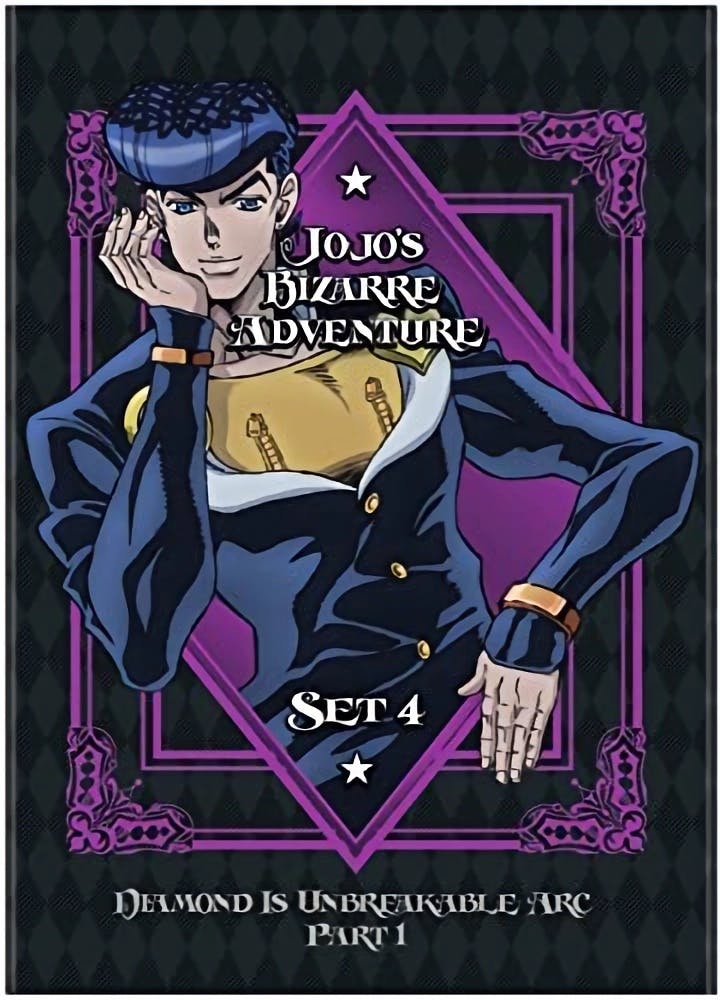 JoJo's Bizarre Adventure Set 4: Diamond Is Unbreakable Part 1 (DVD