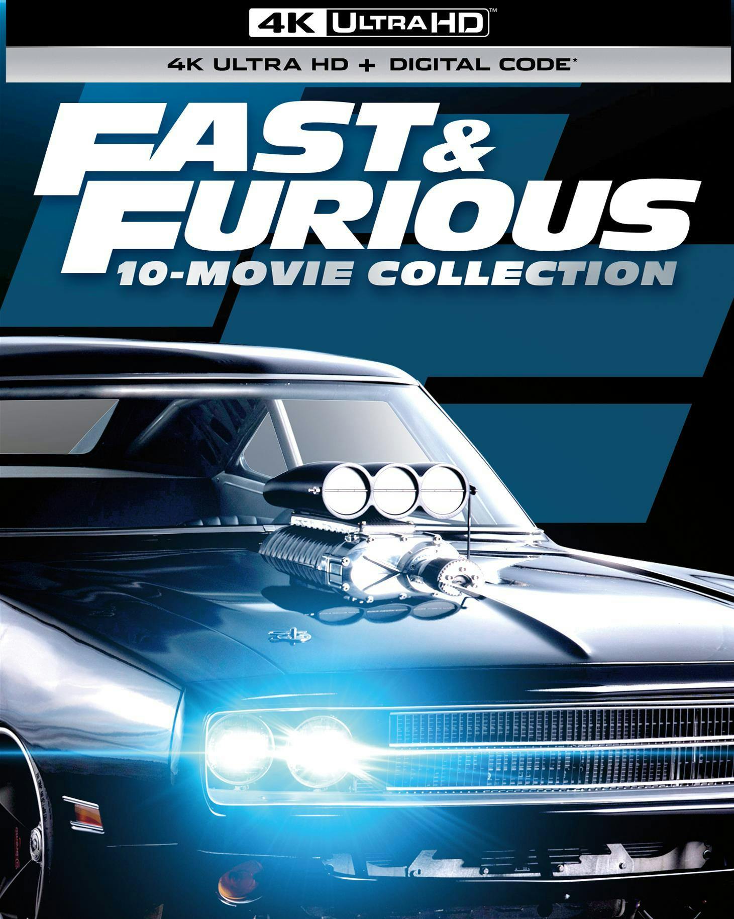 Fast & Furious: 10-movie Collection (Box Set) [UHD] – GRUV