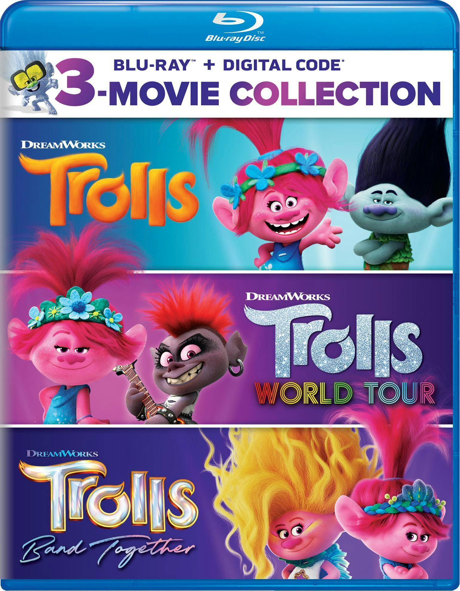 Trolls: 3-movie Collection [Blu-ray] – GRUV Entertainment