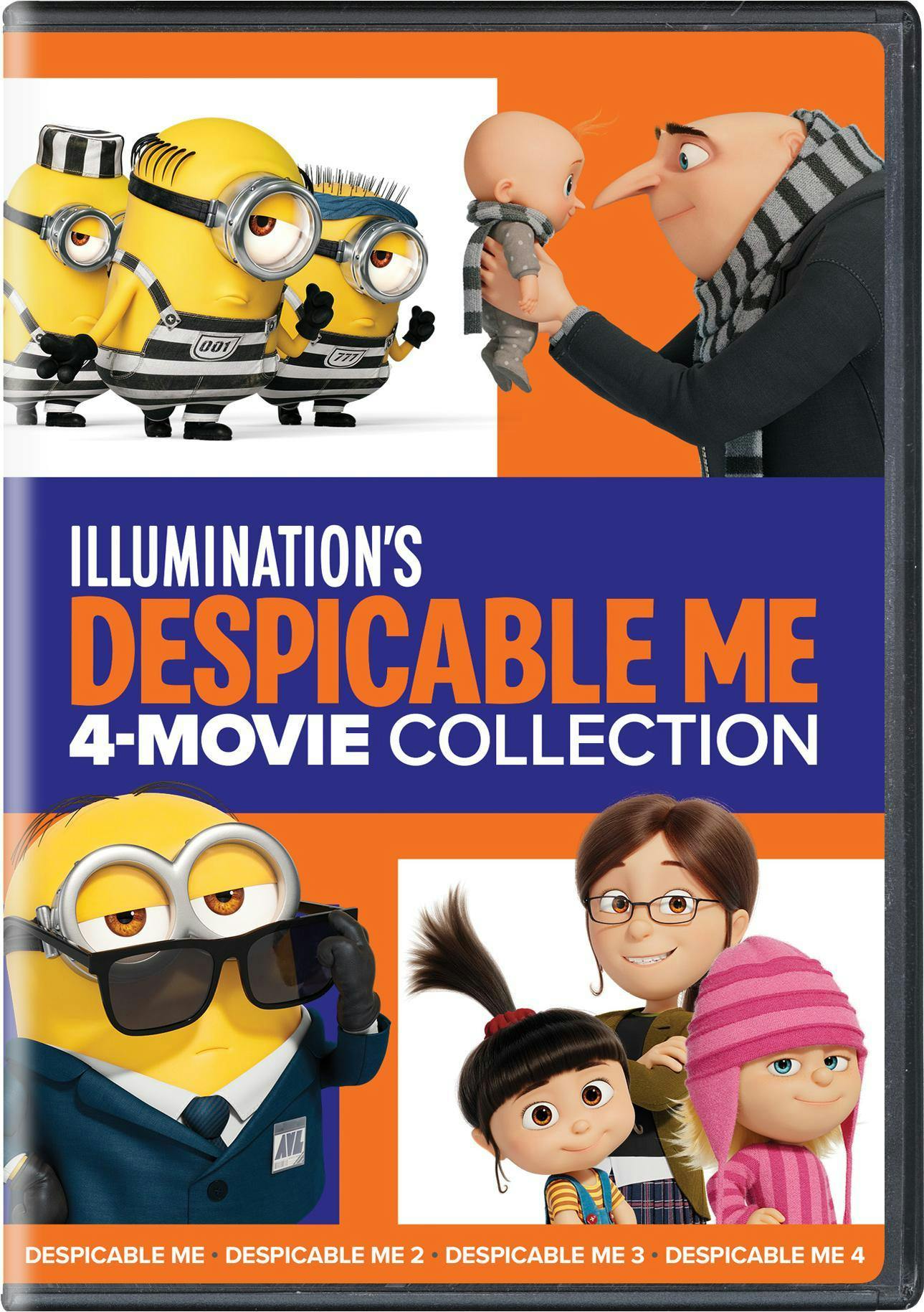 Illumination's Despicable Me 4-Movie Collection [DVD] – GRUV