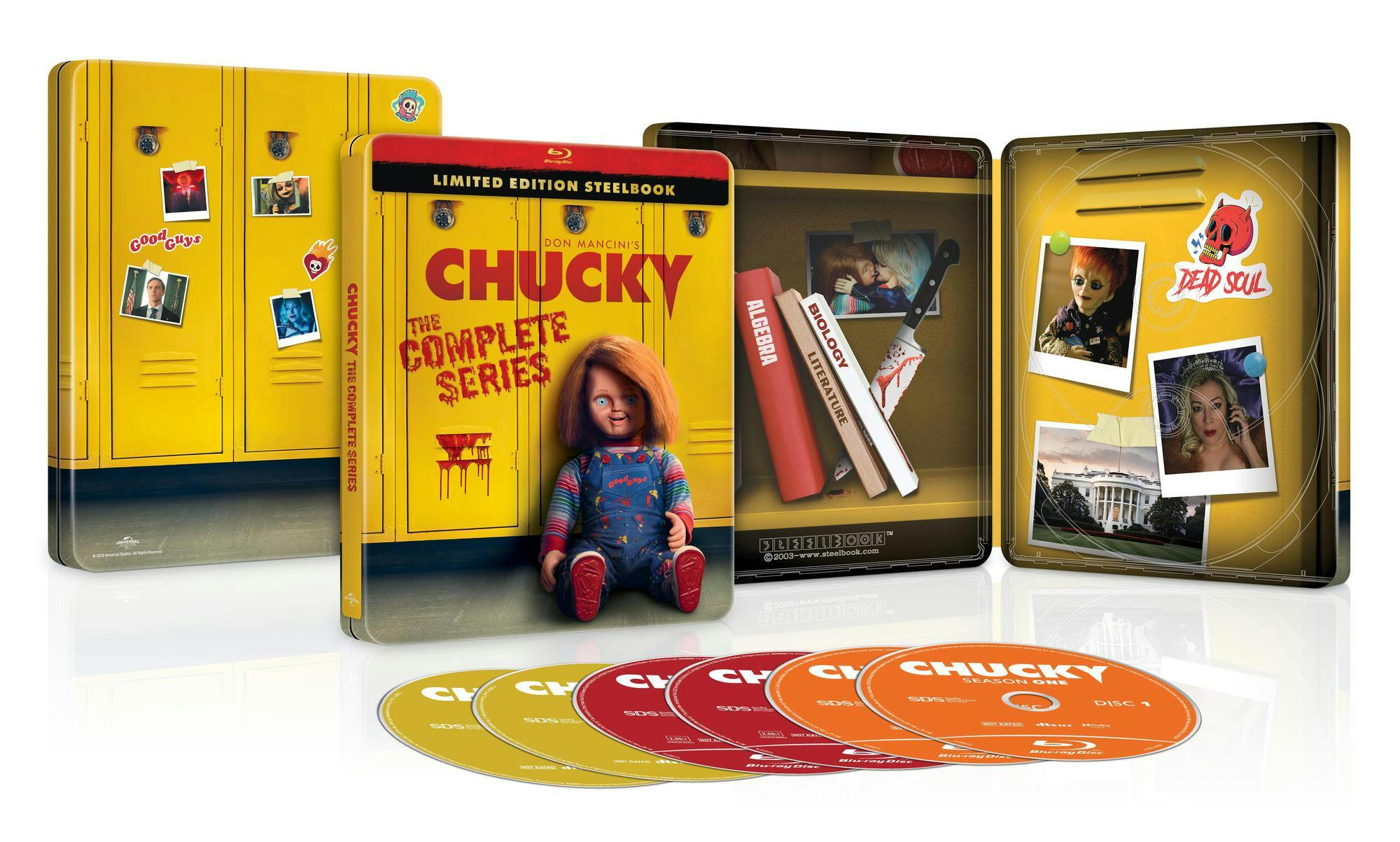 Chucky: The Complete Series (Limited Edition Steelbook) [Blu-ray]