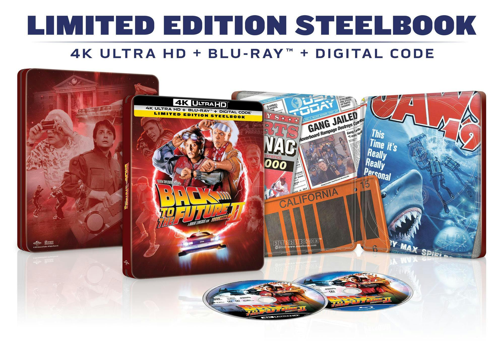 Free! -Dive to the Future- Blu-ray BOX Back to the Future Trilogy