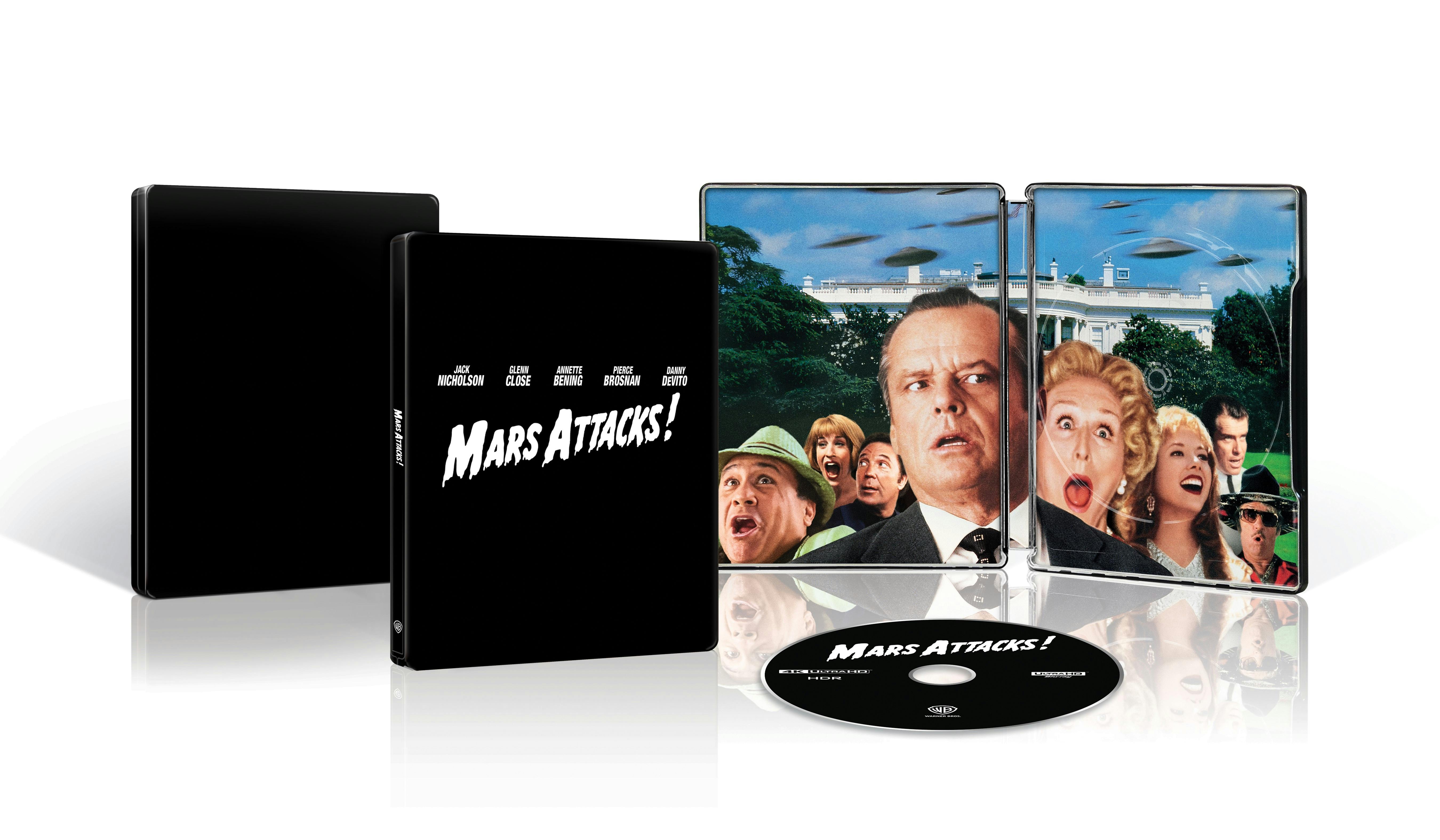 Mars Attacks! (Limited Edition 4K Ultra HD Steelbook + Digital