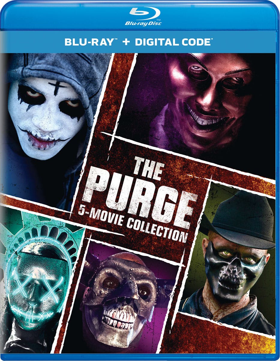 The Purge: 5-movie Collection (Box Set) [Blu-ray] – GRUV Entertainment