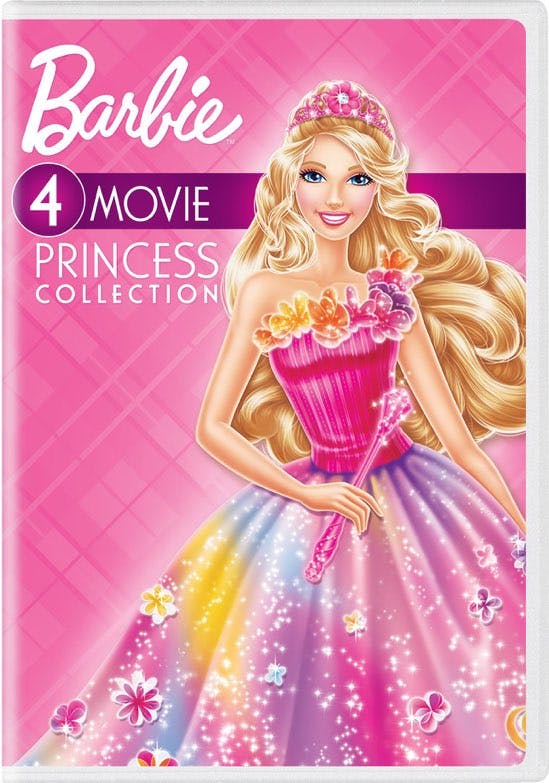 Barbie: 4-movie Princess Collection (DVD Set) [DVD] – GRUV