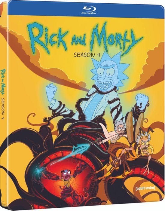 Rick and Morty: Season 4 (Blu-ray Steelbook) [Blu-ray] – GRUV