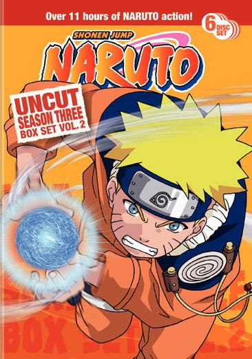 Naruto Uncut Season 3 Vol 2 Box Set [DVD] – GRUV Entertainment