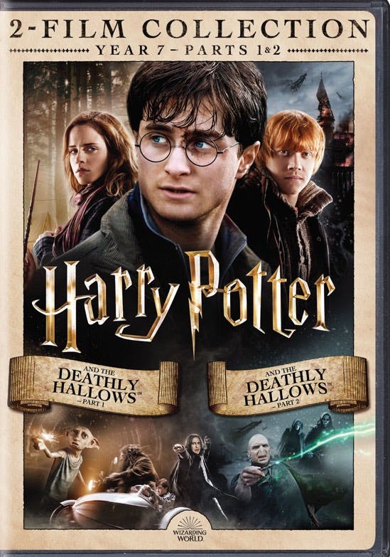 Harry Potter and the Deathly Hallows: Parts 1 and 2 (DVD Double