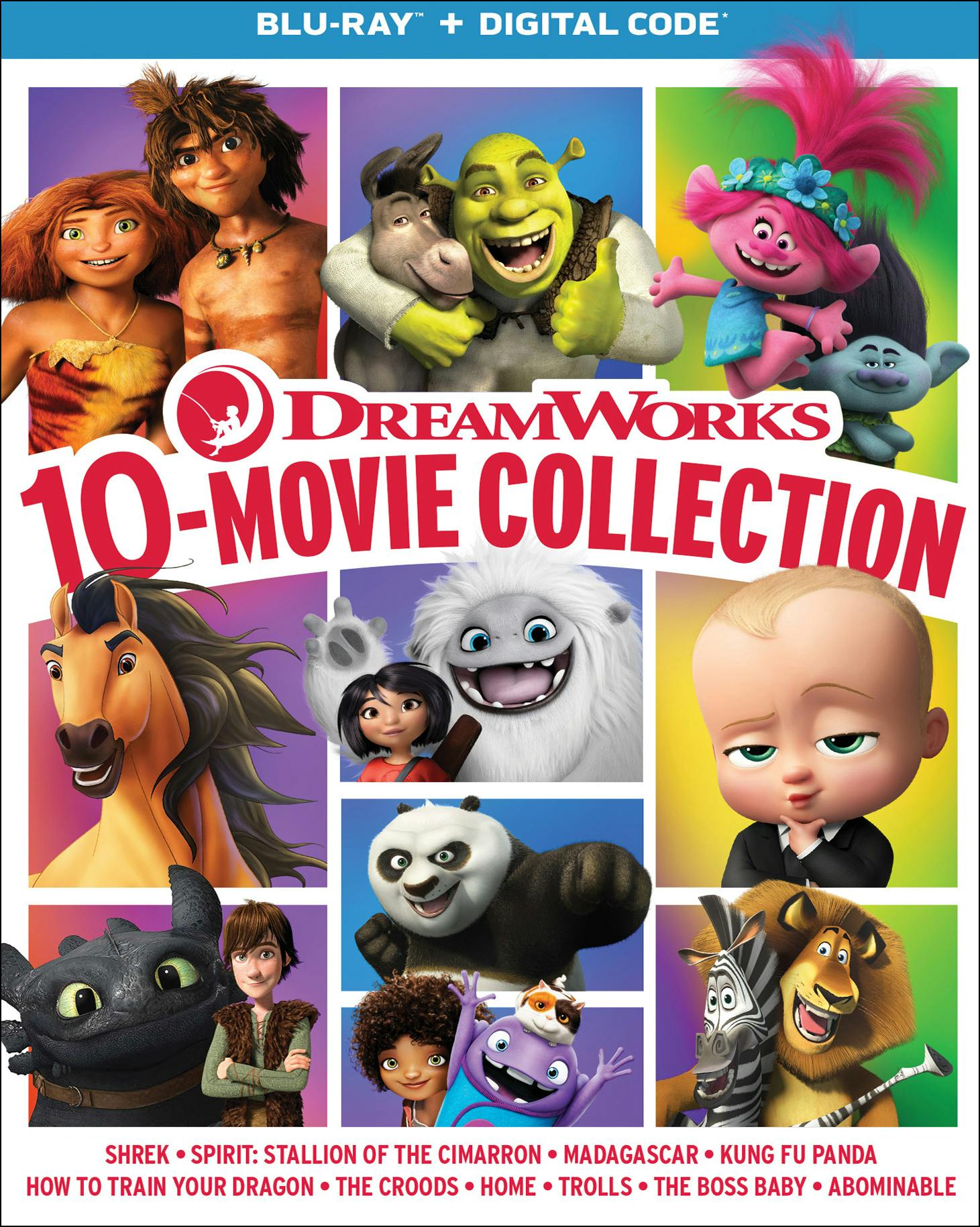 DreamWorks 10-Movie Collection (Blu-ray + Digital Copy) [Blu-ray