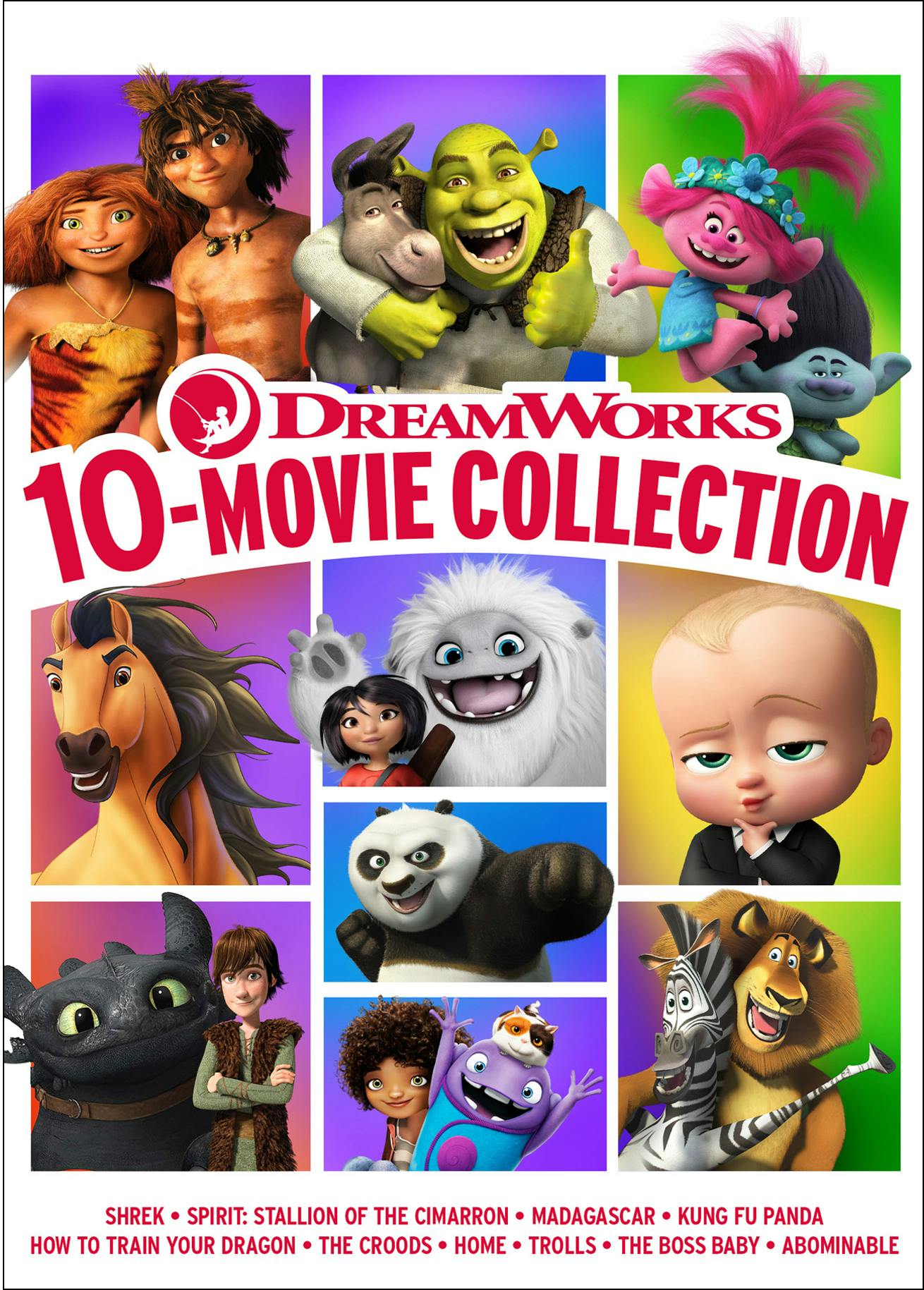 DreamWorks 10-Movie Collection (DVD Set) [DVD] – GRUV Entertainment