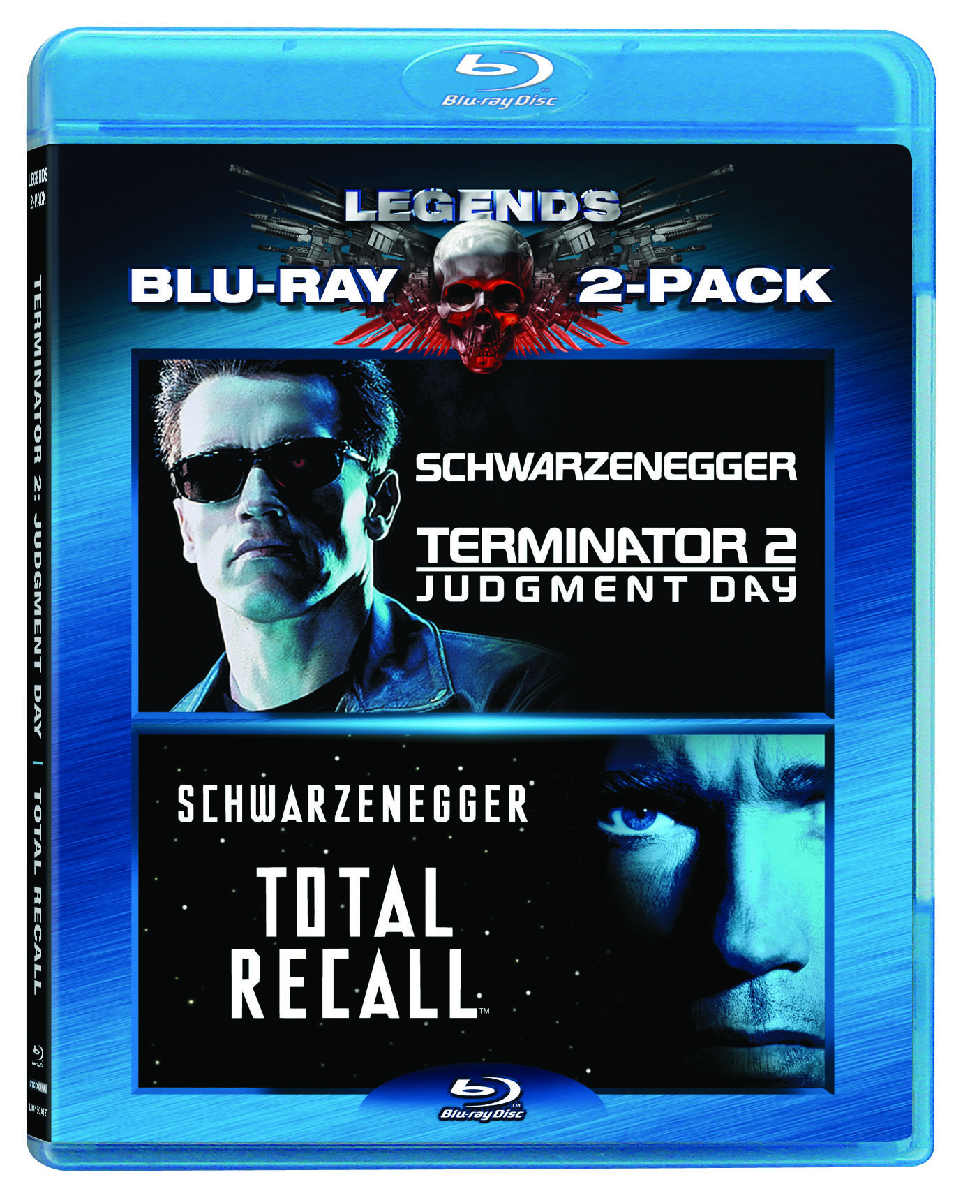 Terminator 2 Judgement Daytotal Recall Blu Ray