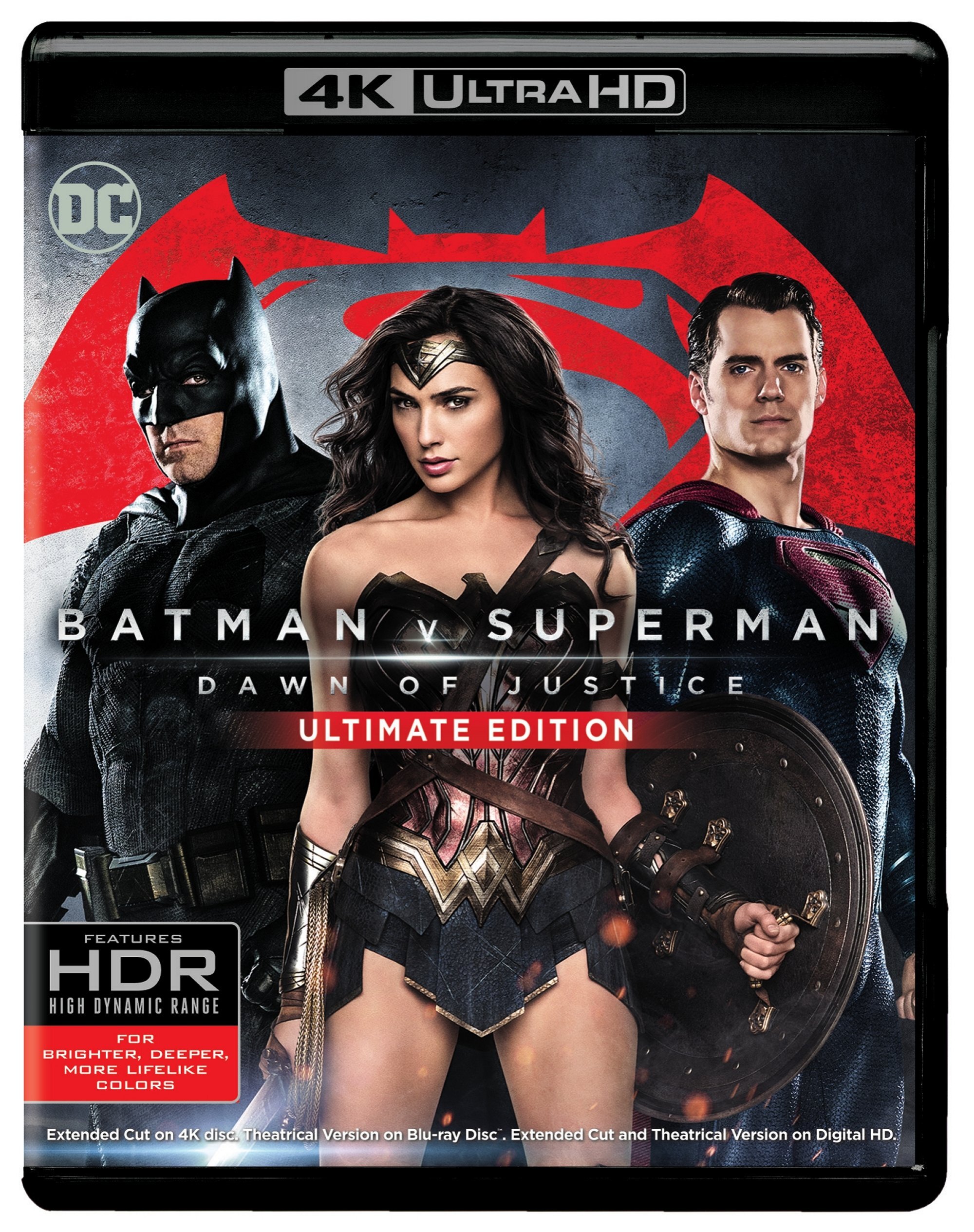Buy Batman V Superman - Dawn of Justice4K Ultra HD + Blu-ray UHD | GRUV
