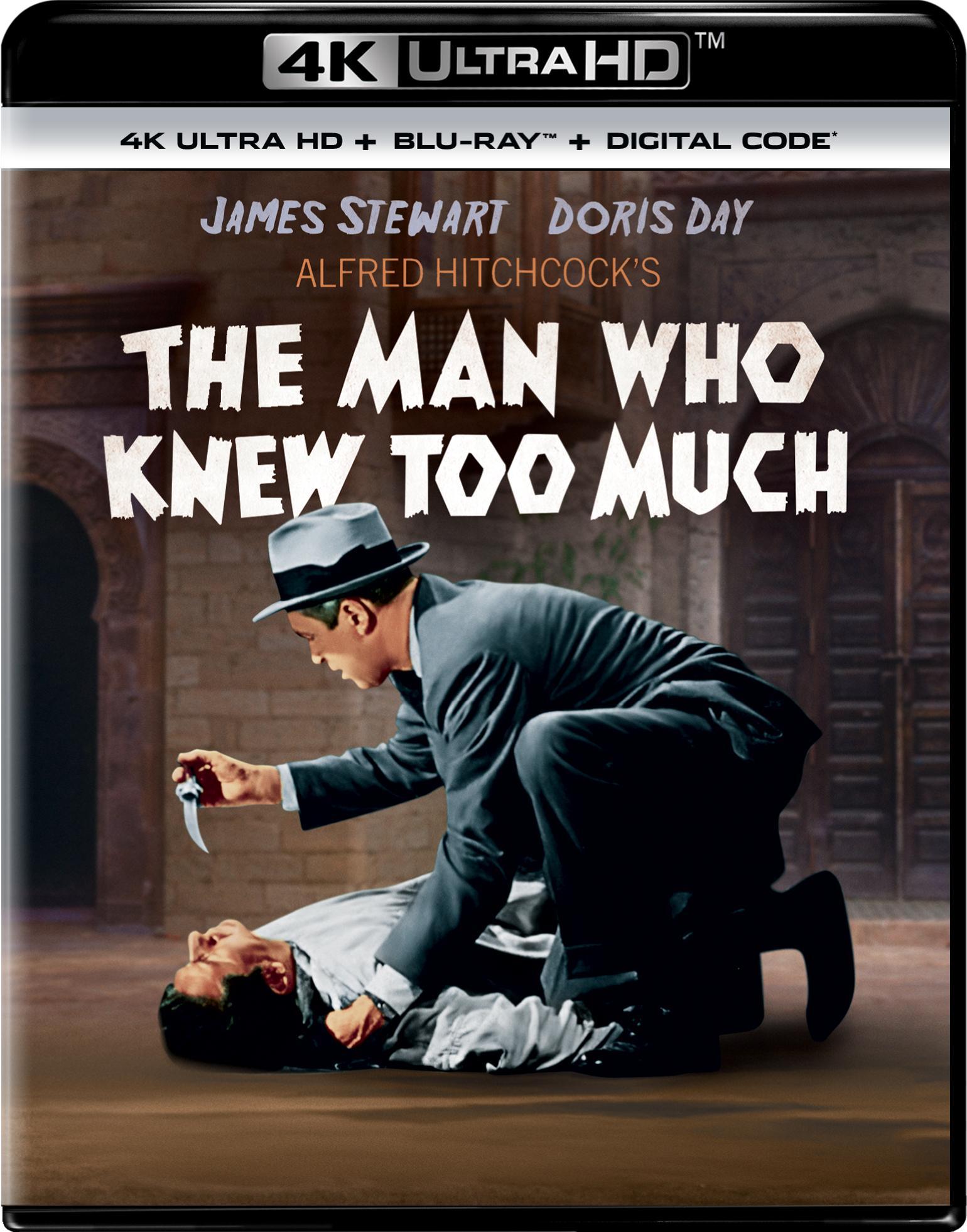 The Man Who Knew Too Much (4K Ultra HD + Blu-ray) - UHD [ 1956 ]