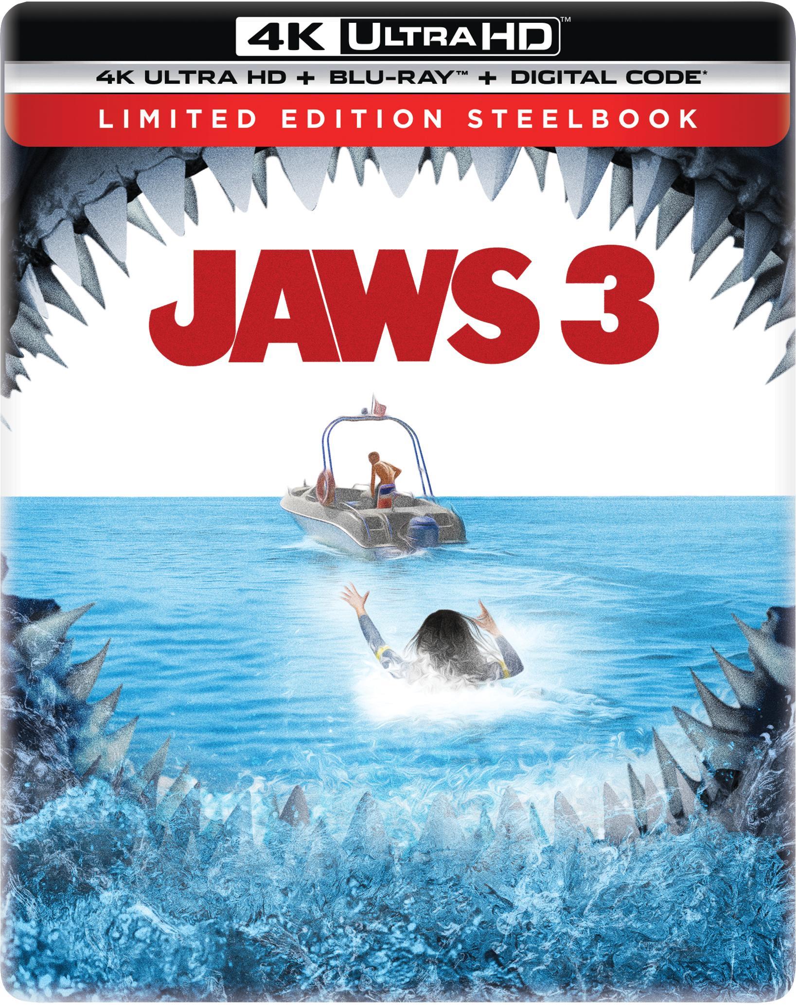 Jaws 3 Limited Edition 4K Steelbook (4K UHD + Blu-ray + Digital Code) [UHD]