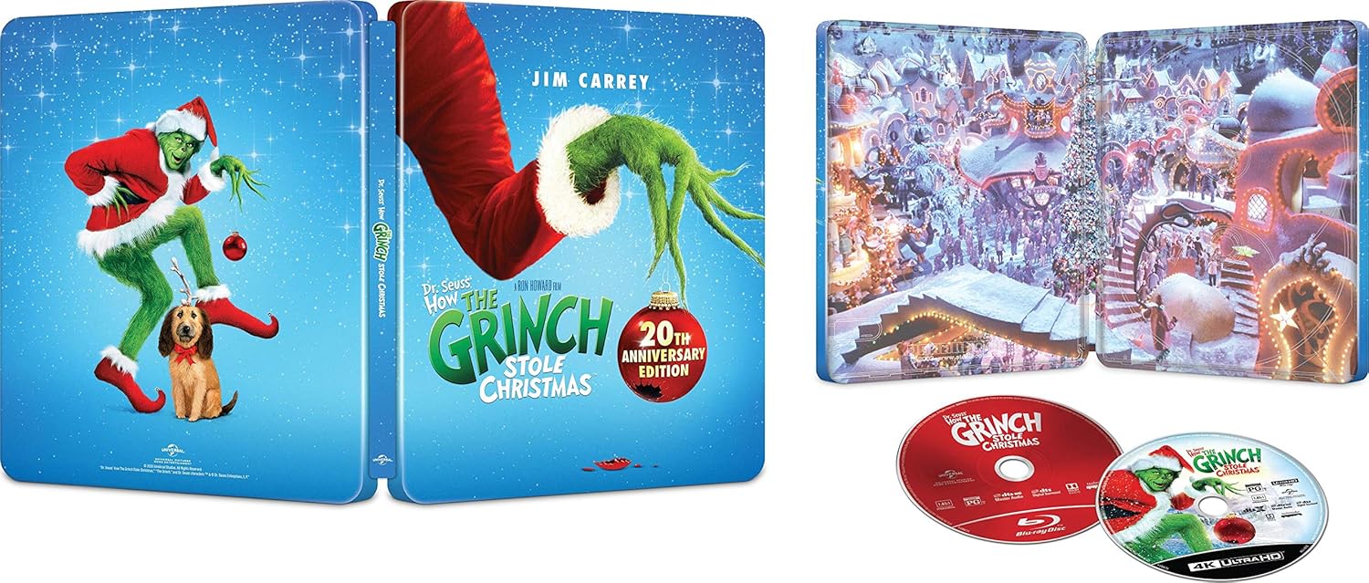 The Grinch (Limited Edition Steelbook 4K Ultra HD + Blu-ray) [UHD]