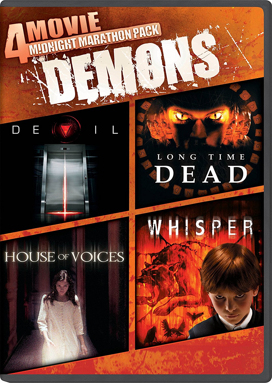 4-Movie Midnight Marathon: Demons - DVD [ ] - Thriller Movies on DVD