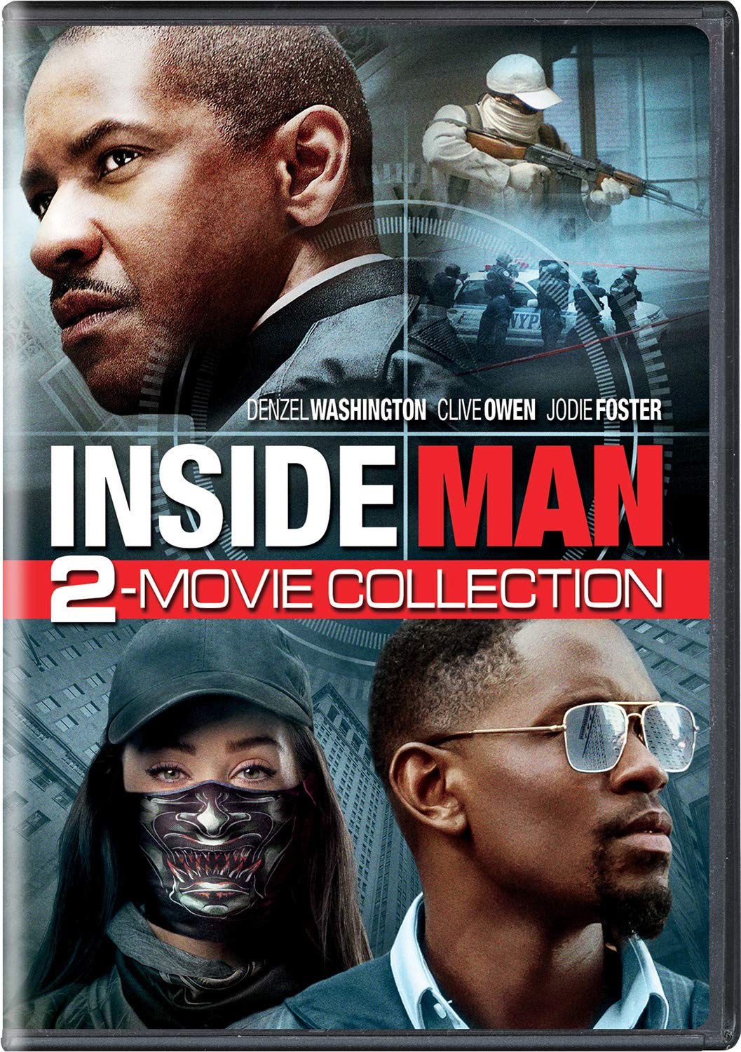 Inside Man, NEW! Bluray, Denzel Washington,Jodie Foster, Clive Owen