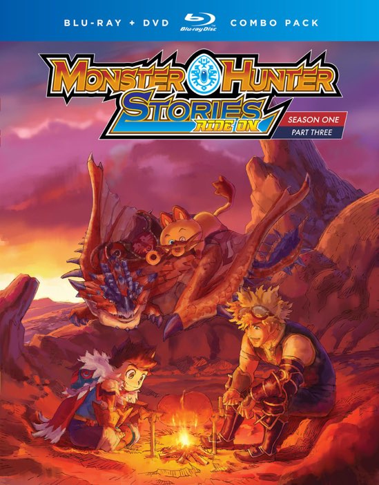 Monster Hunter Stories Ride On: Season One, Part Three - Blu-ray [ ]