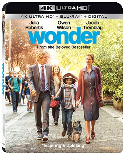 Wonder (4K Ultra HD + Blu-ray + Digital Download) - UHD [ 2017 ] - Drama Movies on 4K Ultra HD Blu-ray