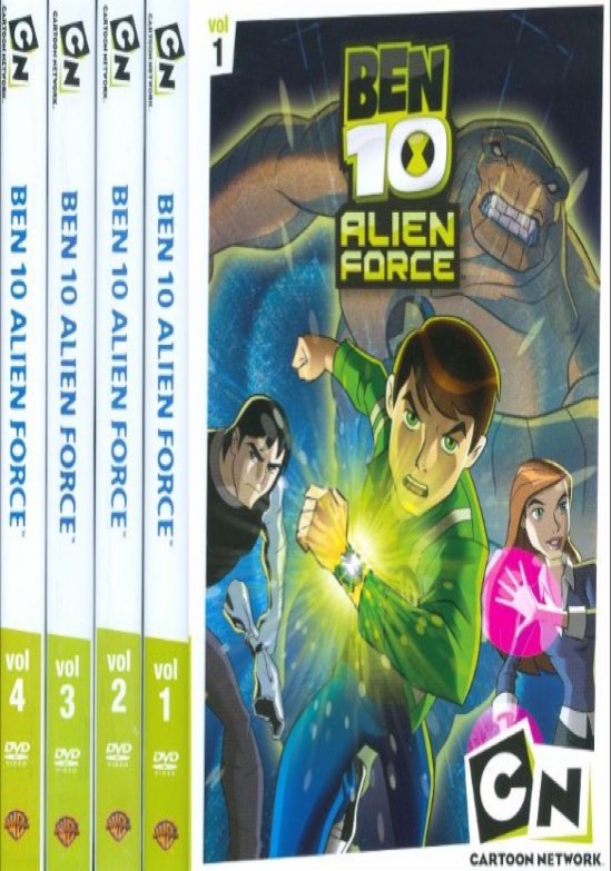 Ben 10 Alien Force Complete Series Vol 1 2 3 4 5 6 7 8 9 DVD Sets Seasons  1-3