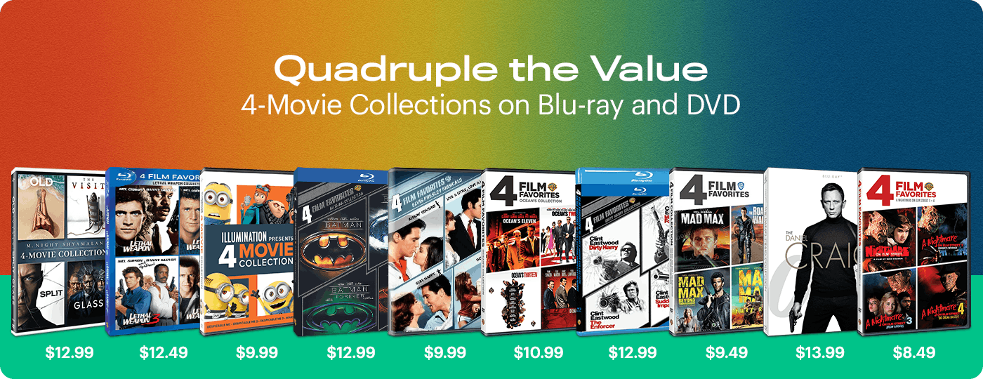 Movie Collections on DVD & Blu-ray