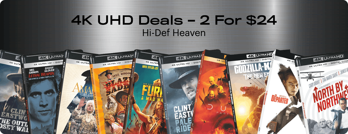 4K UHD Deals - 2 For $24