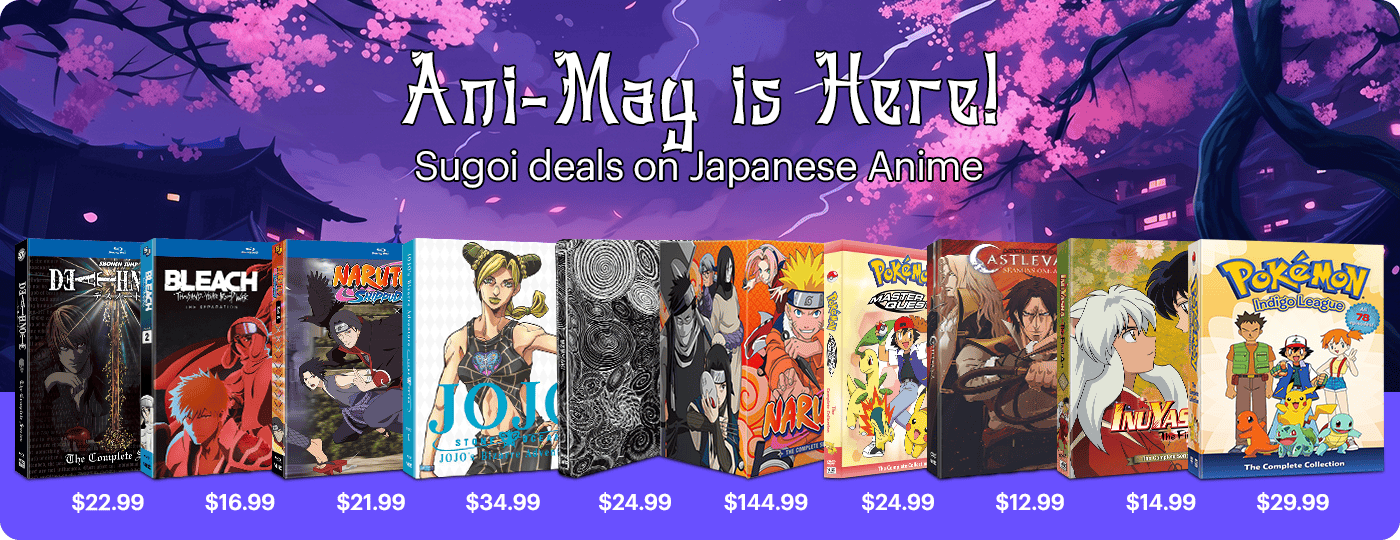 Ani-May is Here - Deals on Japanese Anime