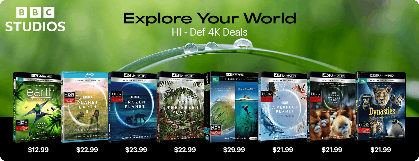 BBC Studios 4K UHD Deals - Explore Your World