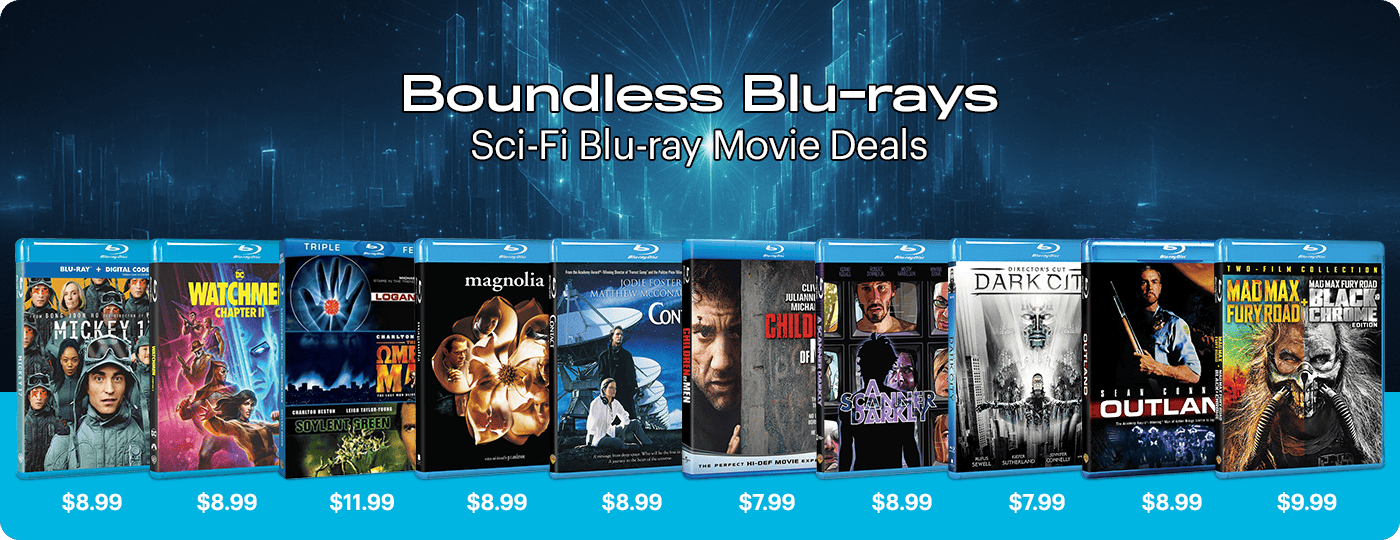 Boundless Blu-rays - Deals on Sci-Fi Movies