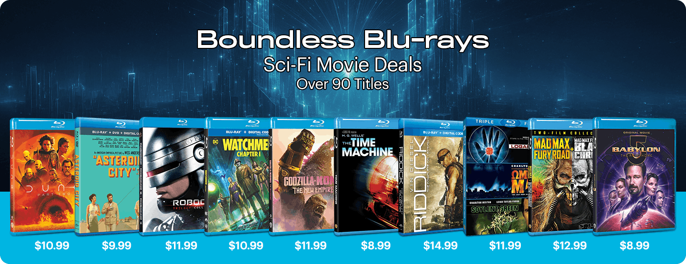 Blu-ray Deals on Sci-Fi Movies