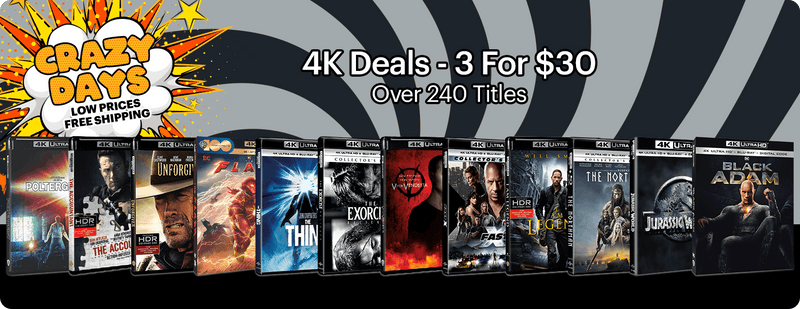 Crazy Days 4K Deals - 3 For $30