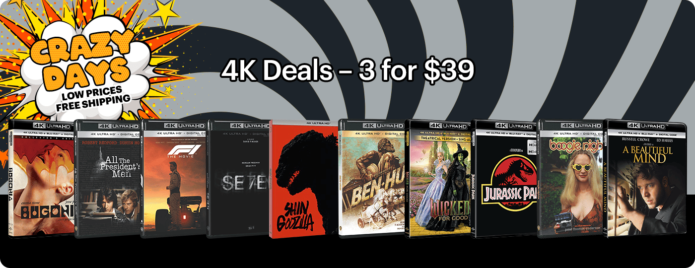 Crazy Days 4K Deals - 3 For $39