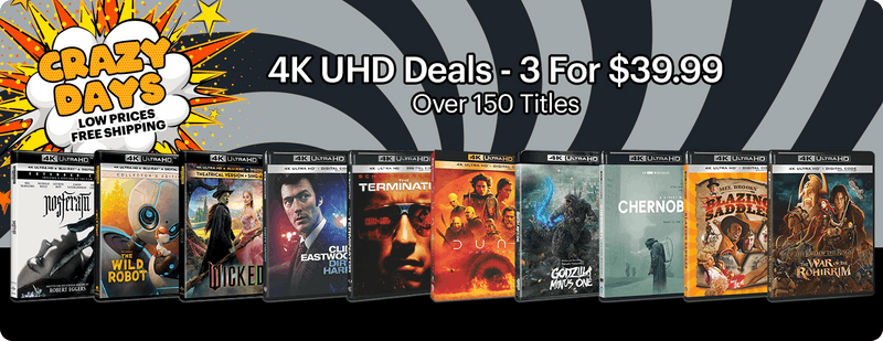 Crazy Days 4K  Deals - 3 For $39.99