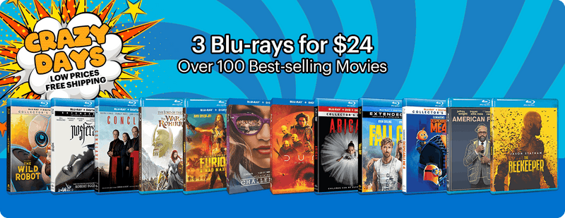 Crazy Days - 3 Blu-rays for $24