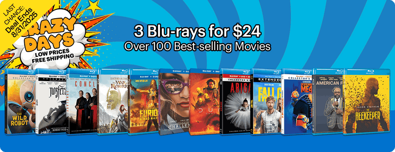 Crazy Days - 3 Blu-rays for $24