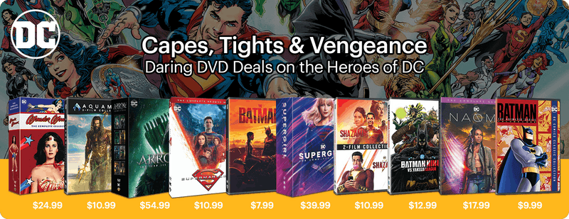 DVD Deals on DC Comics