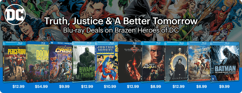 Blu-ray Movie & TV Deals on DC Comics