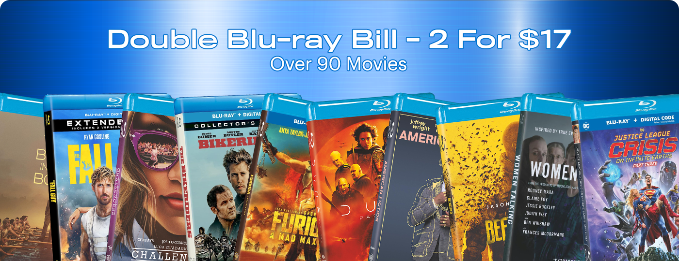 Double Blu-ray Bill - 2 for $17
