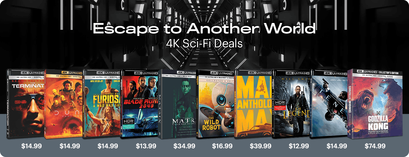 Deals on 4K Sci-Fi Movies