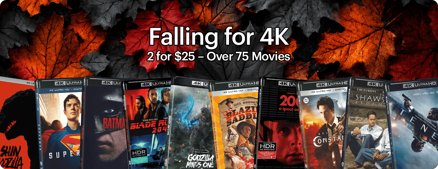 Falling for 4K - 2 for $25
