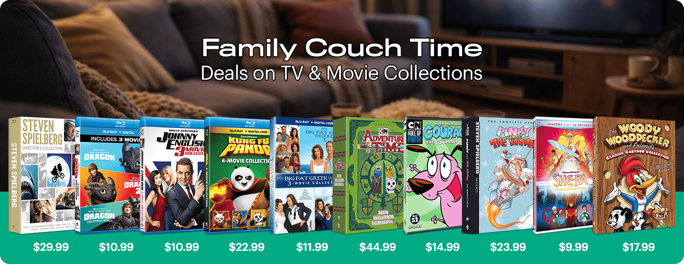 Family Couch Time - Deals on Movie & TV Collections