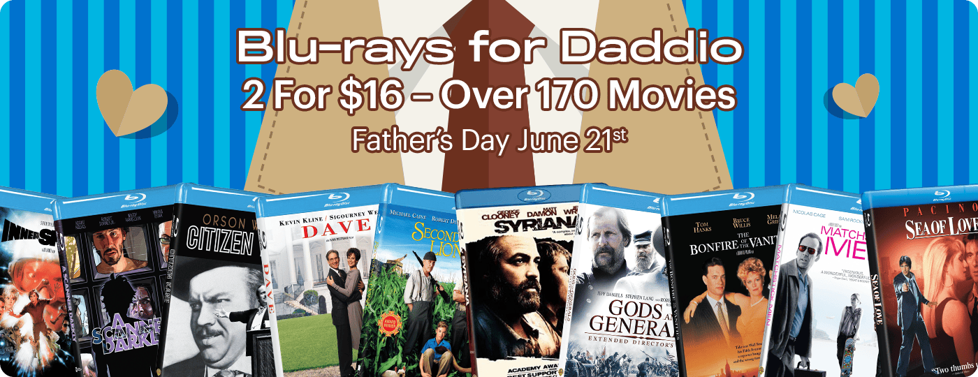 Father's Day Deals - 2 Blu-rays For $16