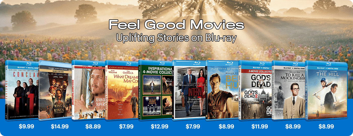 Feel Good Movies - Uplifting Stories on Blu-ray