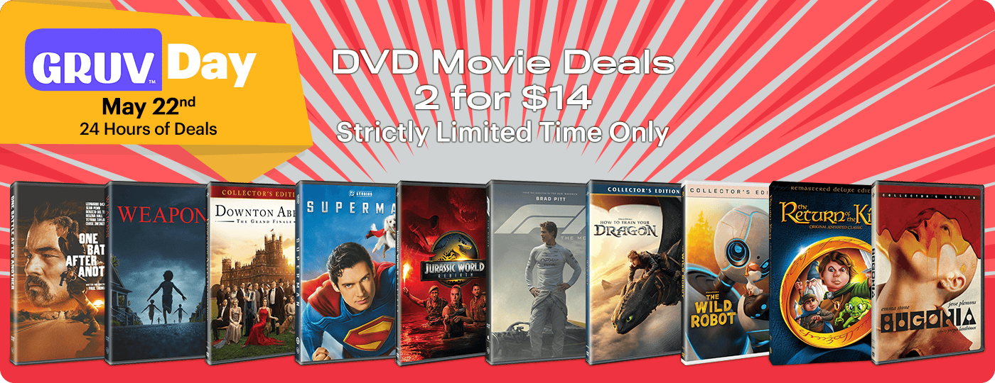 GRUV Day DVD Movie  Deals - 2 for $14