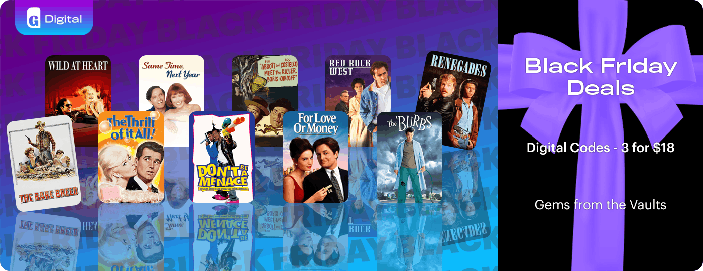 Black Friday Digital Code Deals - 3 for $18